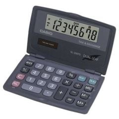 CASIO HESAP MAKINESI CEP TIPI SL-200TE-W (8 HANE)
