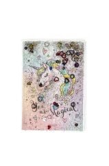 VUKI SULU KAPAKLI MINI DEFTER UNICORN VK-0108-01