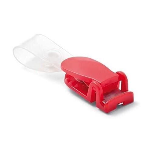 MAS YAKA KART KLIPSI NATO KIRMIZI RENK 100LU(3537)