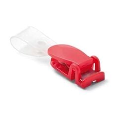 MAS YAKA KART KLIPSI NATO KIRMIZI RENK 100LU(3537)