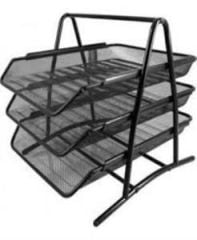 INOX EVRAK RAFI PERFORELI 3 LU SIYAH 0584