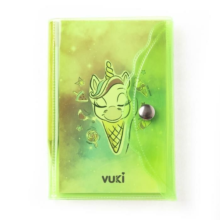 VUKI RENKLI MINI KALEMLI DEFTER UNICORN VK-0114-01