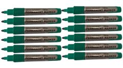FOCUSPOINT PERMANENT MARKER YESIL 12 LI (TM 139)
