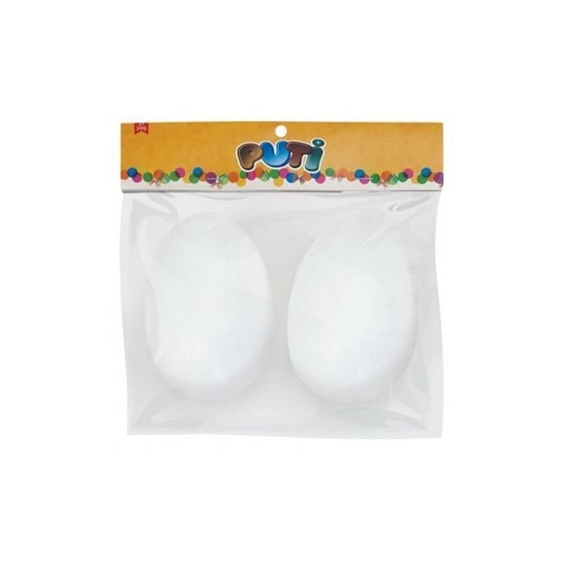 PUTI  KOPUK YUMURTA 10 CM  2 LI (4919)