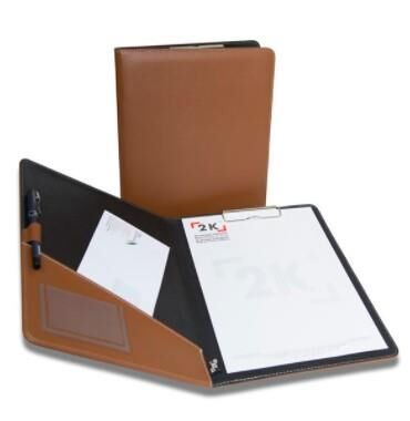 2K SEKRETERLIK KAPAKLI A4 SUNI DERI TABA 501-8