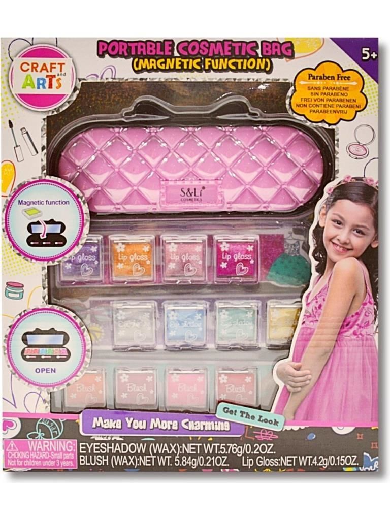 CRAFT AND ARTS TASINABILIR KOZMETIK CANTA S22360