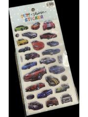 PUTI SHINE STICKER - OTOMOBIL