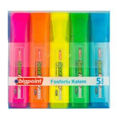 BIGPOINT FOSFORLU KALEM 5 RENK (912-05)