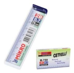 MIKRO CETVELLI MIN KALEM UCU 07 2B 75MM 24LU