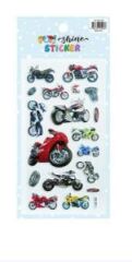 PUTI SHINE STICKER - MOTORSIKLET