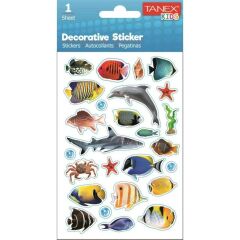 TANEX TNX-25042 PUFFY BAKLAR STICKER