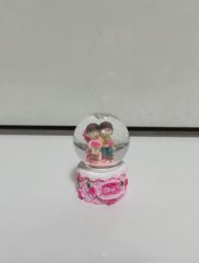 HEDIYELIK KAR KURESI MINI SEVGILI(1587B-3)