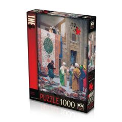 KS PUZZLE 1000 PARCA CARPET MARKET (JEAN LEON GERO