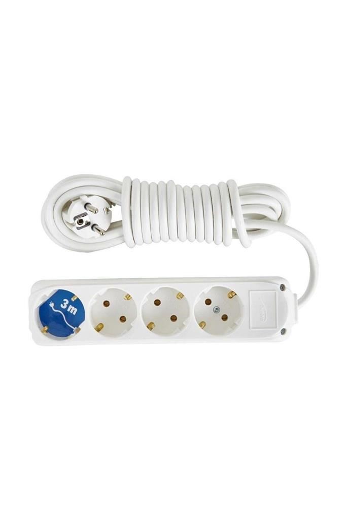 ALMERA TOPRAKLI ANAHTARLI PRIZ  2mt 3 LU MUTLUSAN