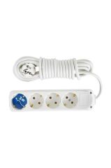 ALMERA TOPRAKLI ANAHTARLI PRIZ  2mt 3 LU MUTLUSAN