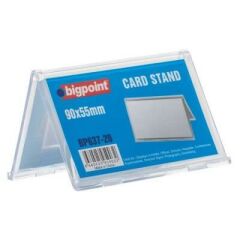 BIGPOINT KART STANDI CIFT TARAFLI 90x55 mm.637-20