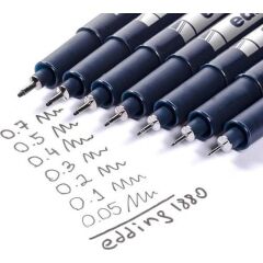 EDDING TEKNIK CIZIM KALEMI 0.8 MM SIYAH 1880