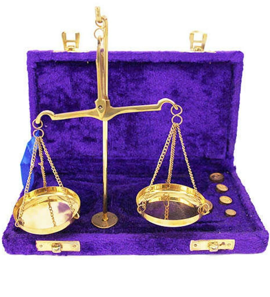 HEDIYELIK TERAZI 10gr. KADIFE KUTULU