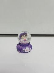 HEDIYELIK KAR KURESI MINI COCUKLU LOVE MOR 1581-3