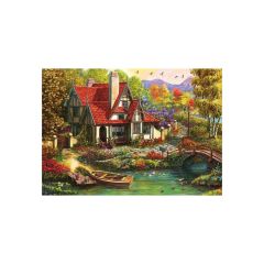 KS PUZZLE 1000 PARCA RIVERSIDE COTTAGE