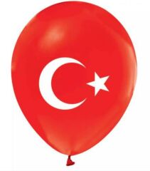 NEDI BALON AY YILDIZ BASKILI 16 LI