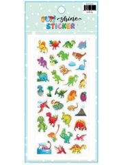 PUTI SHINE STICKER - HAYVAN FIGURLERI