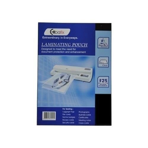 BAFIX LAMINASYON FILMI 78x102mm 125mıc 100LU