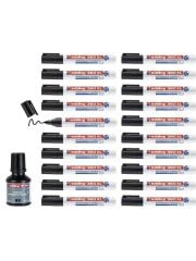 EDDING BEYAZ TAHTA KL CAPOFF SIYAH20 LI 360KLK2003