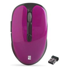 EVEREST MOUSE KABLOSUZ SM-865 6D 1600 DPI BORDO