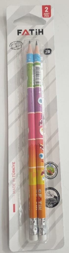 FATIH KURSUN KALEM SILGILI 2 LI (91985)
