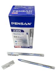 PENSAN TUKENMEZ KALEM 2305 0.5mm MAVI 50 LI