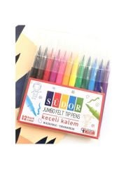 KECELI KALEM SUDOR JUMBO 12 RENK (KK02)
