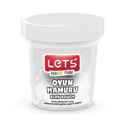 LETS OYUN HAMURU 115 gr BEYAZ TEKLI (L8440-05)