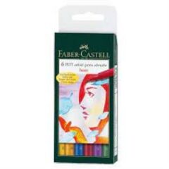 FABER CIZIM KALEMI PITT ANA RENK 6 LI (5188167103)