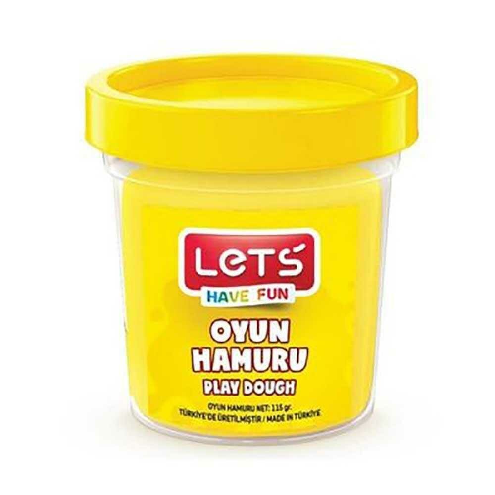 LETS OYUN HAMURU 115 gr SARI TEKLI (L8440-01)