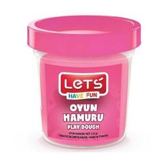 LETS OYUN HAMURU 115 gr PEMBE TEKLI (L8440-07)