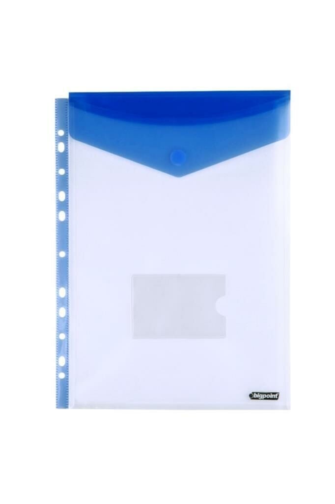 BIGPOINT 11 DELIK CIRTLI DOSYA DIK MAVI (251-35)