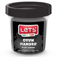 LETS OYUN HAMURU 115 gr SIYAH TEKLI (L8440-10)