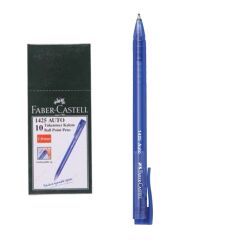 FABER CASTELL AUTO(1425) TUKENMEZ KALEM MAVI 10LU