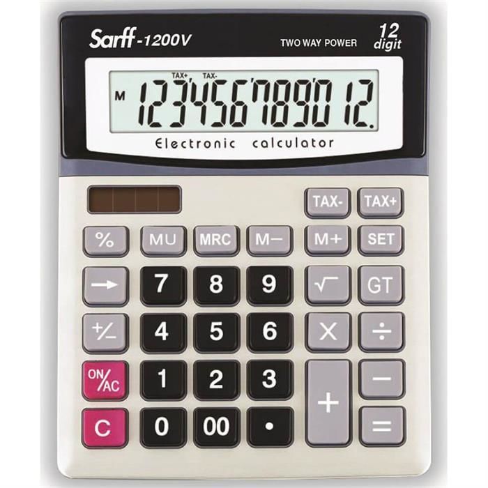 SARFF 1200V HESAP MAKINESI 12 HANE