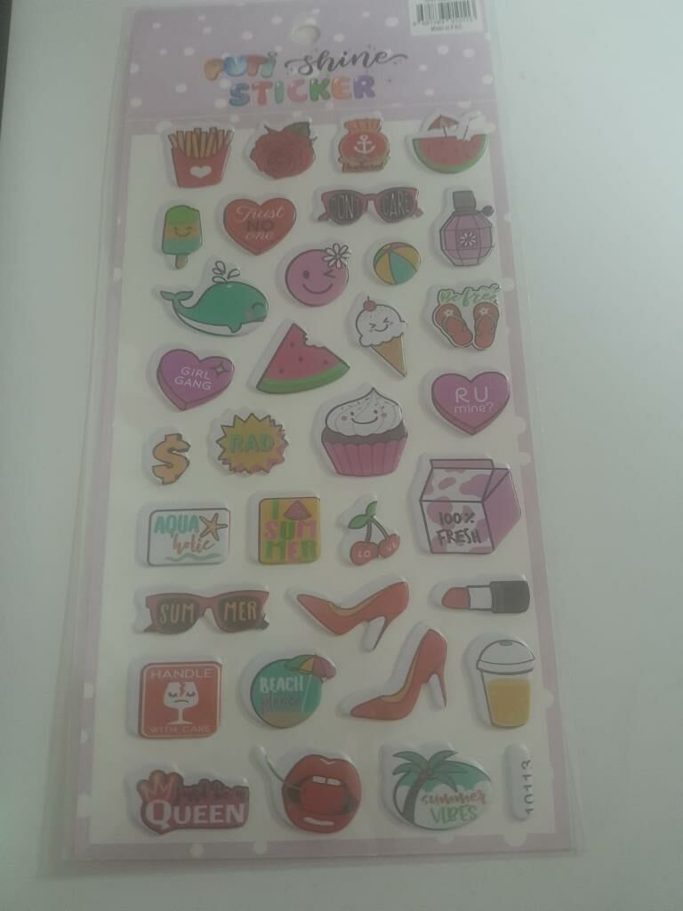 PUTI SHINE STICKER - QUEEN