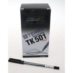 TEMAT TUKENMEZ KALEM SIYAH 50 LI KUTU (TK501)