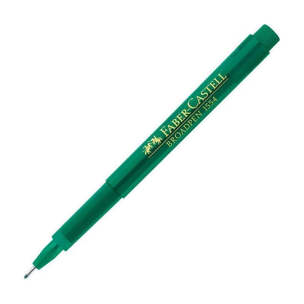 FABER FINELINER BROADPEN YESIL TEKLI (155467)
