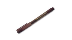 FABER FINELINER BROADPEN KOYU KAHVE TEKLI (155477)