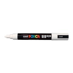 UNI OZEL MARKER POSCA BEYAZ 1 LI (PC-5M)