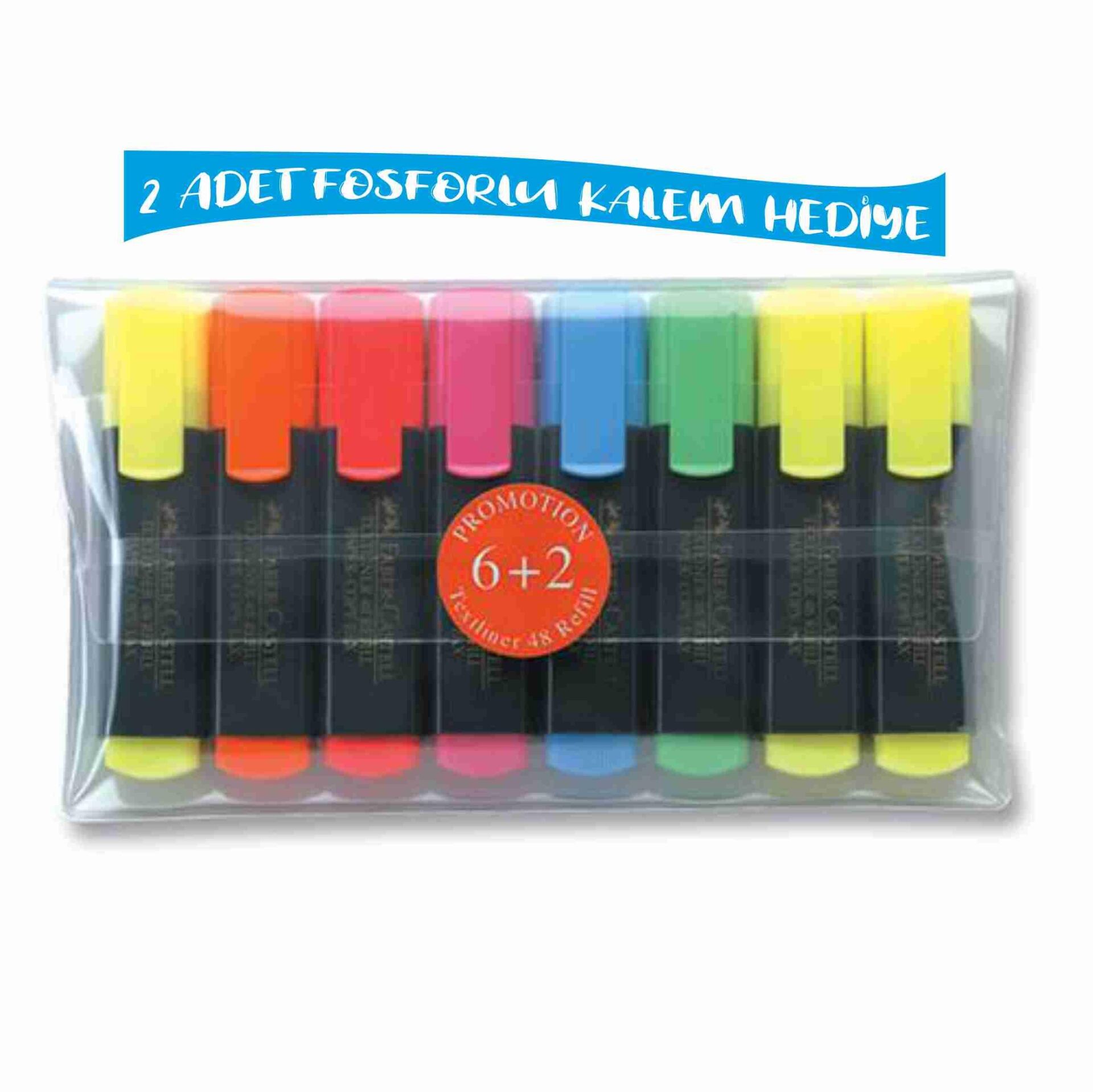 FABER FOSFORLU KALEM KARISIK 6+2 (5038154862)