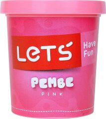 LETS OYUN HAMURU 150 gr PEMBE TEKLI (L8340-7)