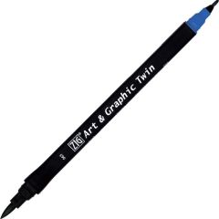 ZIG ART&GRAPHIC TWIN TUT-80 63 DULL BLUE