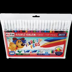 FATIH KECELI KALEM KARTON KUTULU 24 RENK (34100)