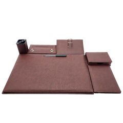 CLASSIFIX SUMEN TAKIMI 7 PARCA NUBUK CIZGILI KAHVE